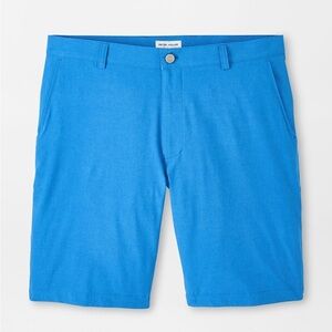 Peter Millar Blue Winston Washed Twill Shorts